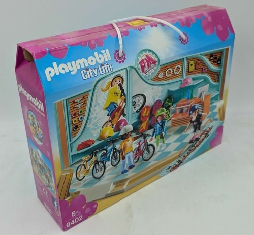 Playmobil 9402 bike skate shop - bike,