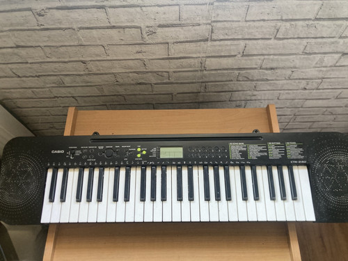 Casio ctk 240ad - keyboard, black