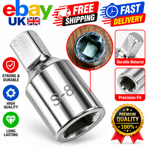 8mm square oil sump drain - square,