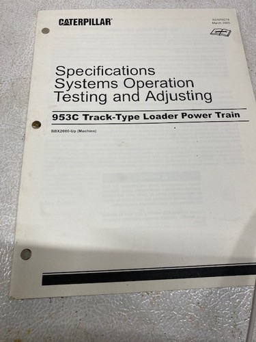 Caterpillar specifications - caterpillar,