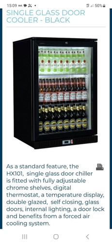 Commercial single door display - commercial,