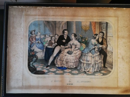 Antique hand colour - antique,