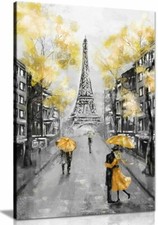 Yellow Black & White Paris