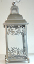 Silver Candle Lantern
