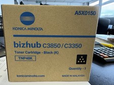 KONICA MINOLTA TNP48K BIZHUB C3350/C3850 COMPATIBLE BLACK LASER TONER