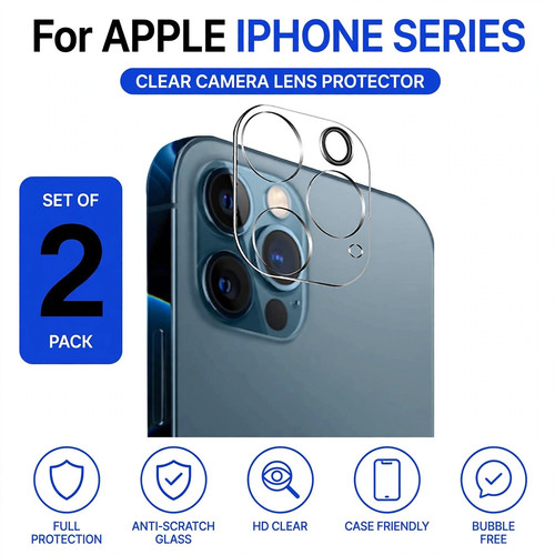 2pack tempered glass - glass, camera