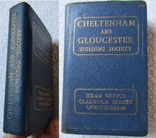 Cheltenham and Gloucester Book Shaped Money Box (1950's)