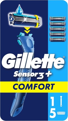 Gillette sensor comfort - sensor, 3+