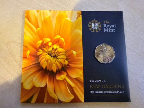 Kew gardens 50p rare - gardens,