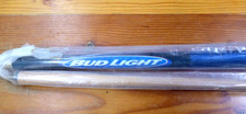 VINTAGE BUD LIGHT POOL CUE - STICK / 57 1/2" LONG, 19 1/2 OZ. - NEW / UNUSED