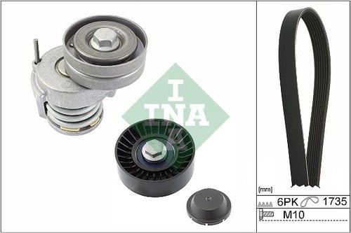 Ribbed belt set schaeffler - v-ribbed,