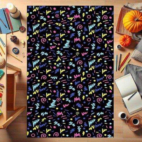Arcade stars rug - arcade,
