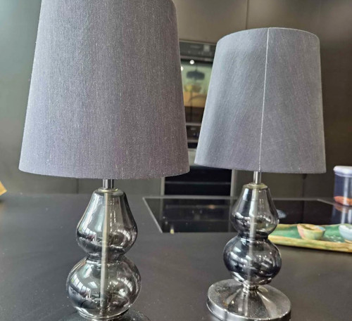 Set grey silver table - set, &