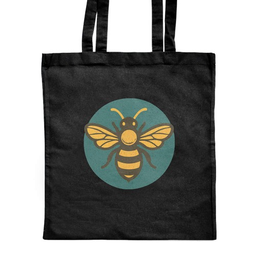 Bumble bee motif shopping - bee,
