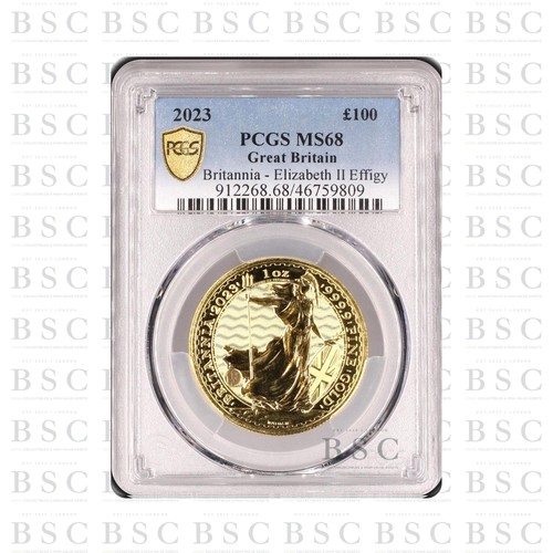 2023 1oz 100 britannia - £100, queen