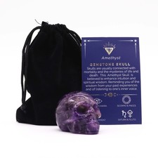 * Amethyst * Large Skull