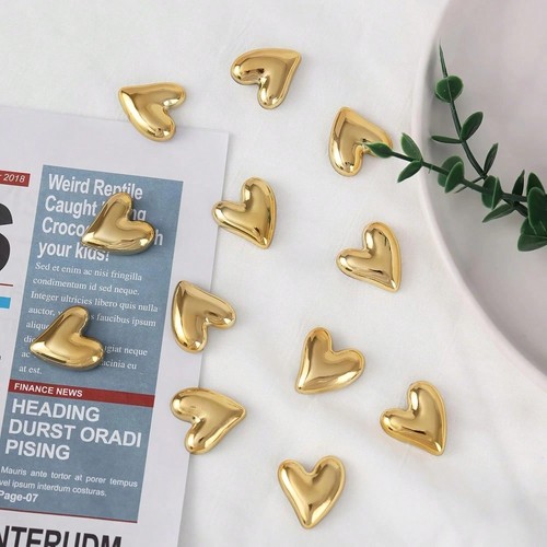 Pack gold heart shaped - pack,