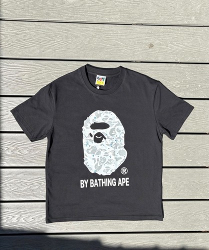 Bape black shirt with white - t-shirt,