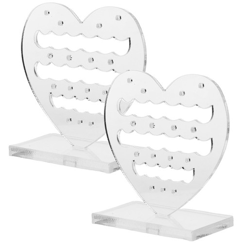 2pcs acrylic earring display - 2pcs,