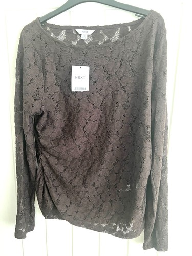 Next tan lacy - lacy, with