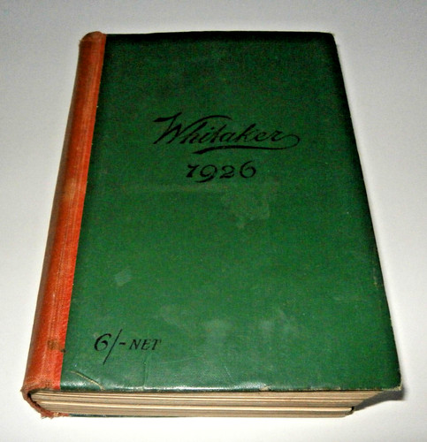 Whitaker almanack 1926 - whitaker's,