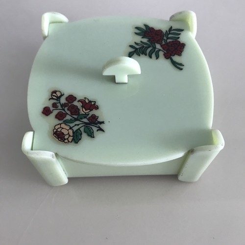 Art deco bakelite - bakelite, green