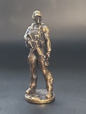 Solid Brass Police Miniature