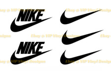 5 x Sports Iron On Transfer Logos Swoosh Sports Logos HTV transfer 