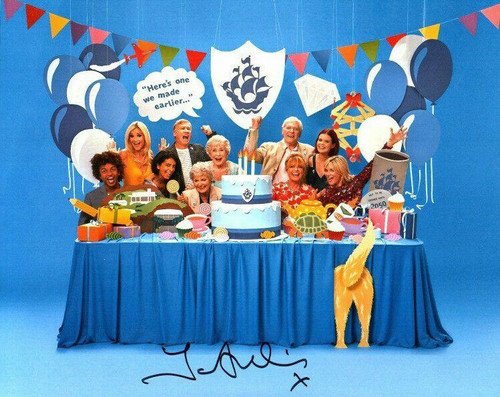 Television autograph janet - television,