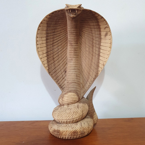 Wooden snake king - wooden,