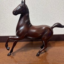 Object antique bronze horse statue