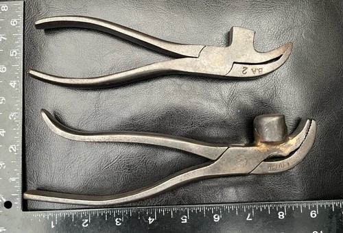 Leatherworkers pliers hammer - leatherworkers,