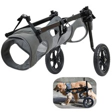 DOG WHEELCHAIR /CART FOR BACK LEGS ADJUSTABLE SMALL -MEDIUM