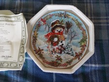 FRANKLIN MINT "FROSTY'S HOLIDAY PORTRAIT" (310)