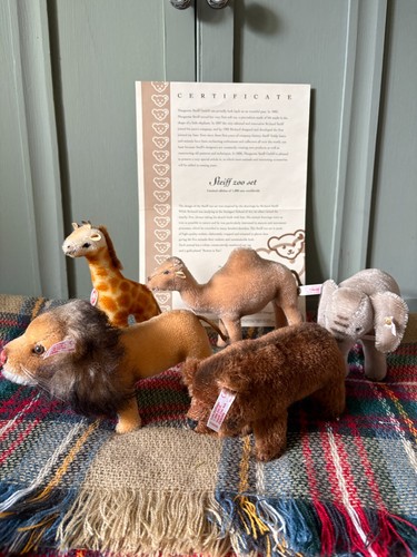 Rare steiff camel - rare, giraffe