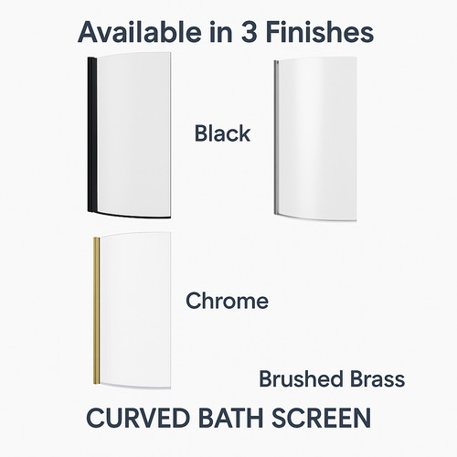 Shape bath screen 550 - p,