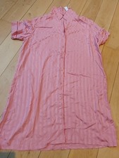 Triumph 100% Viscose Amourette Jacquard NDW Night Dress Size UK 10 NEW