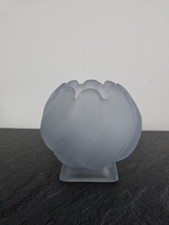 Vintage Bagley Blue Frosted