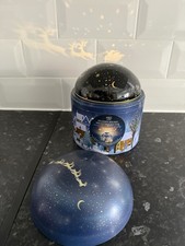 Marks And Spencer Starry Night Empty Christmas Biscuit Tin