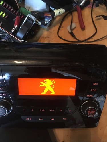 Peugot boxer car radio - peugot,