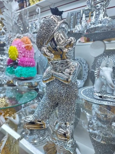 Crushed diamond luigi - luigi, silver