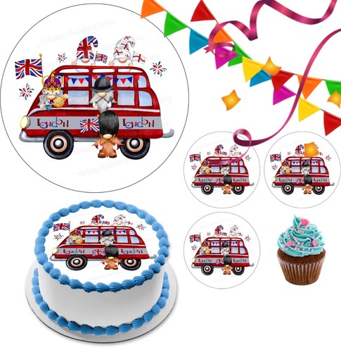 London cake topper party - cake,