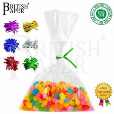 Clear cellophane bags food - bags,