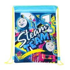 Thomas Tank Kids Drawstring PE Swimming Football Sports Travel Gym School Bag