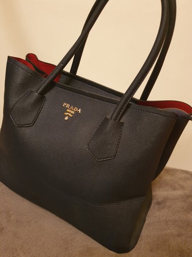 Prada milano tote navy - milano,