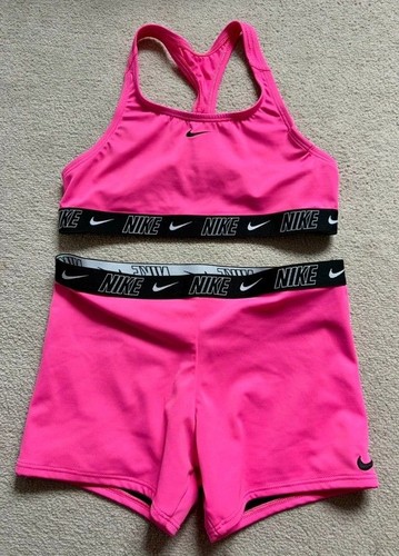 Nike girls pink sports bra - bra, &