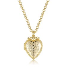 Women 9ct Gold Heart Locket
