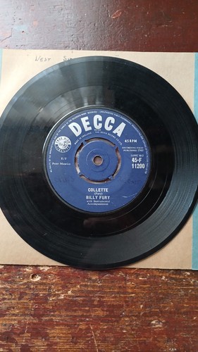 Collette billy fury decca - collette,