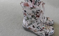 Ladies Pink Floral faux