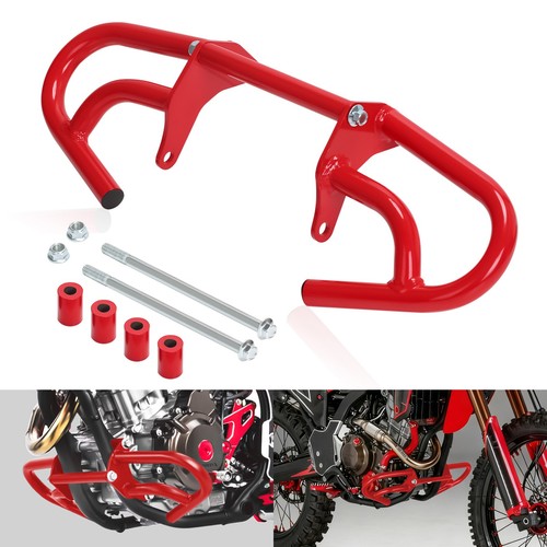 Red crash bars pipe engine - red,
